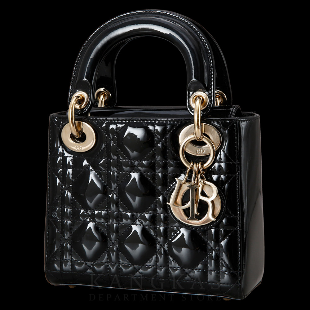 CHRISTIAN DIOR(USED)크리스찬디올 레이디디올 페이던트 미니 백